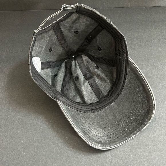 Garfield Hat Cap Washed Out Gray Black Adjustable - Picture 8 of 10